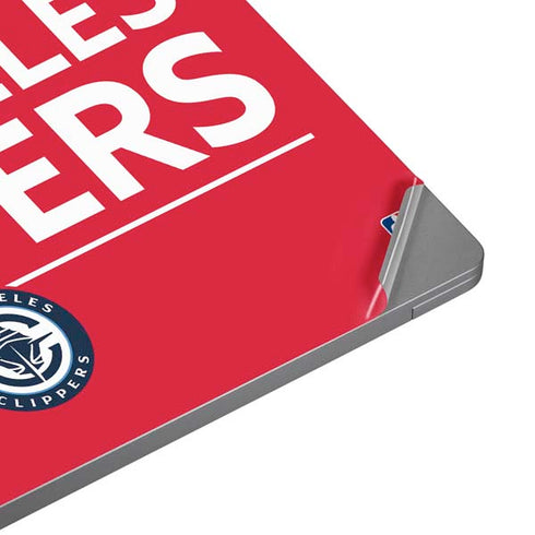 NBA Los Angeles Clippers Standard Red Universal Laptop 13in (10.6 x 7.6in) Skin